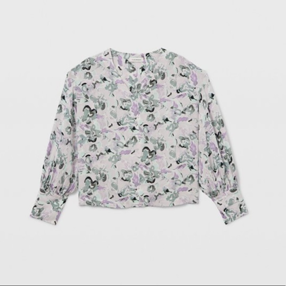 Club Monaco Floral Shirt